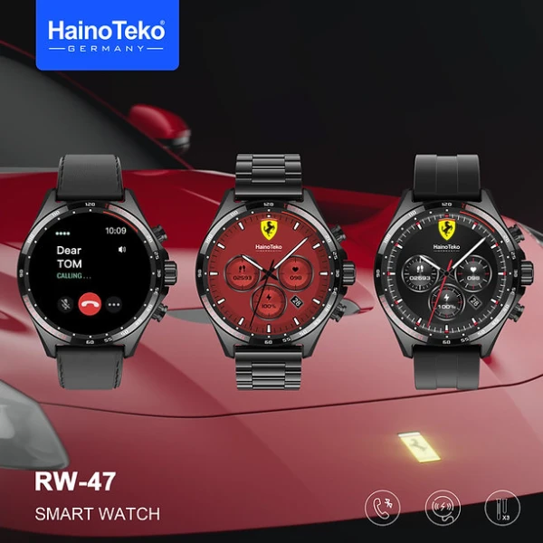 HainoTeko SmartWatch RW-47 + 3 Bracelets – Image 3
