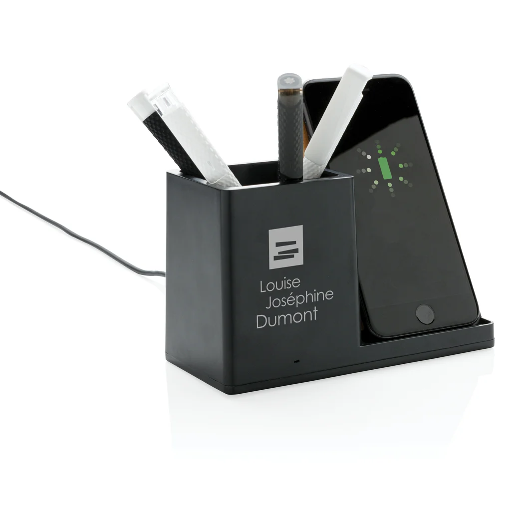 Organisateur de Bureau & Chargeur Sans Fil – Image 5