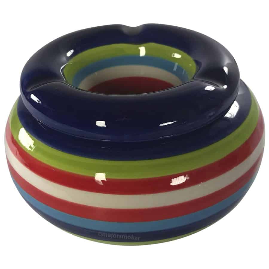 Cendrier En Céramique | Cendrier Marocain Jaune – Image 4