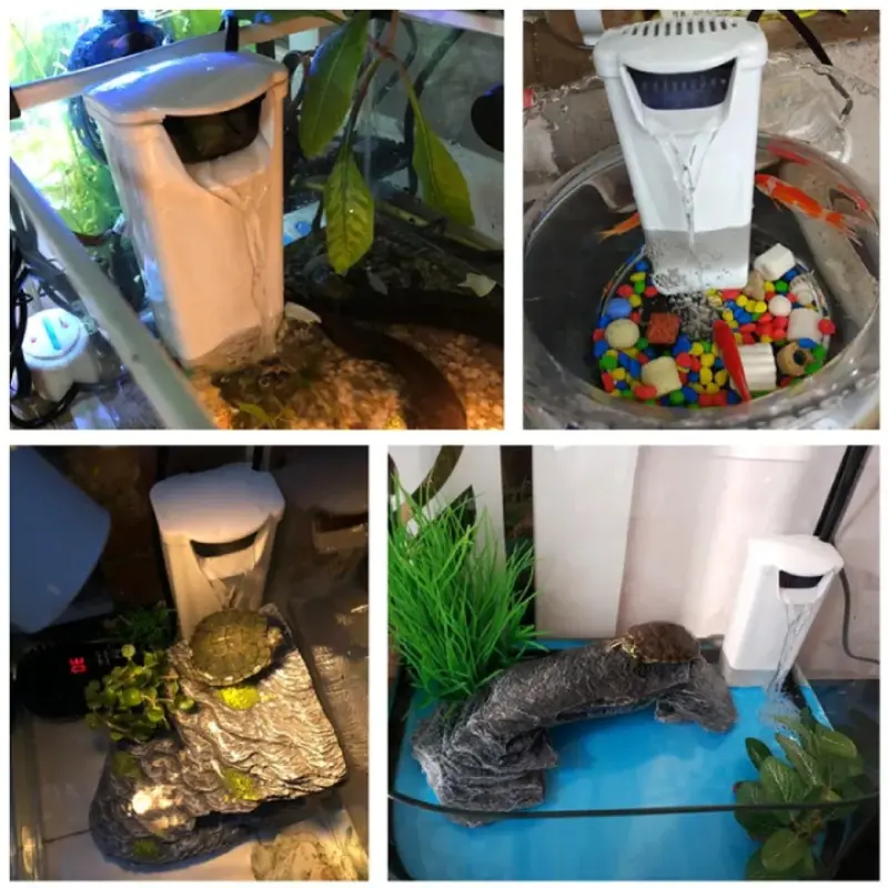 Pompe Aquarium Tortue Effet Cascade – Image 5